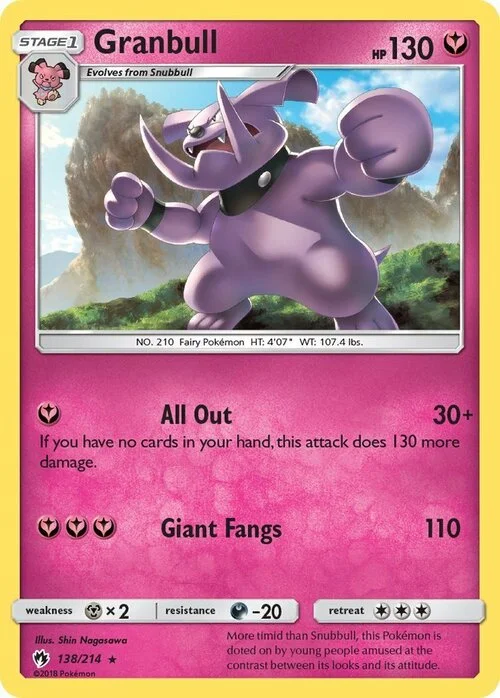 Granbull — Lost Thunder