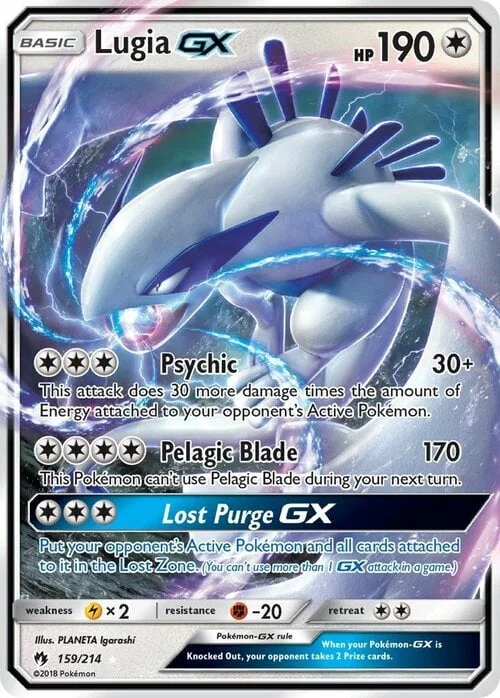Lugia GX — Lost Thunder