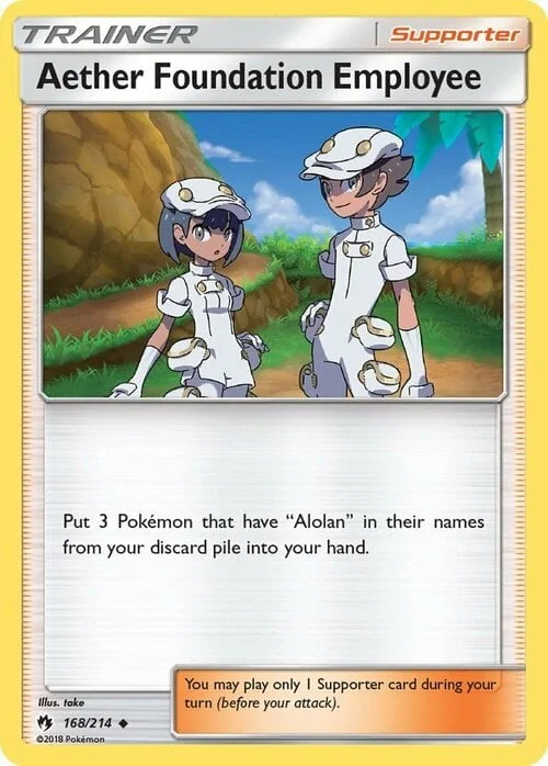 Aether Foundation Employee — Lost Thunder