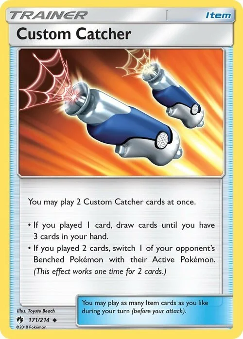 Custom Catcher — Lost Thunder