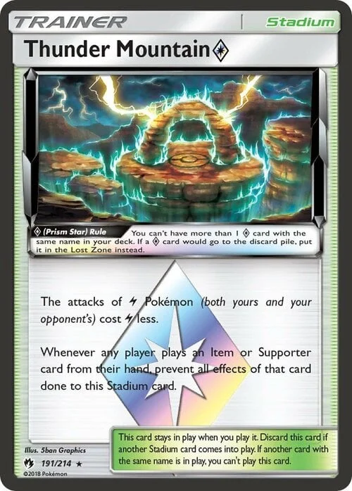 Thunder Mountain ◇ Prism Star — Lost Thunder