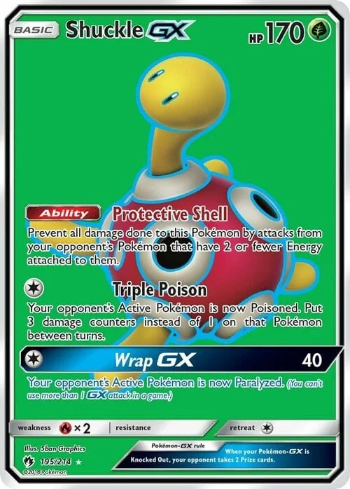 Shuckle GX — Lost Thunder