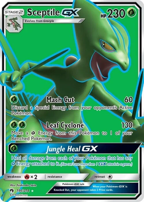 Sceptile GX — Lost Thunder