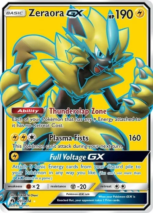 Zeraora GX — Lost Thunder