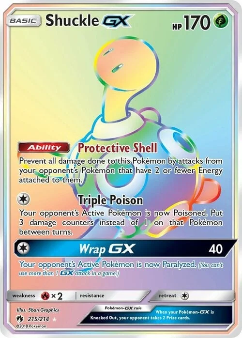 Shuckle GX — Lost Thunder