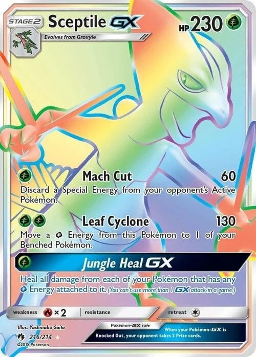 Sceptile GX — Lost Thunder