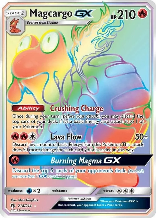 Magcargo GX — Lost Thunder