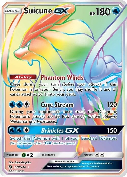Suicune GX — Lost Thunder
