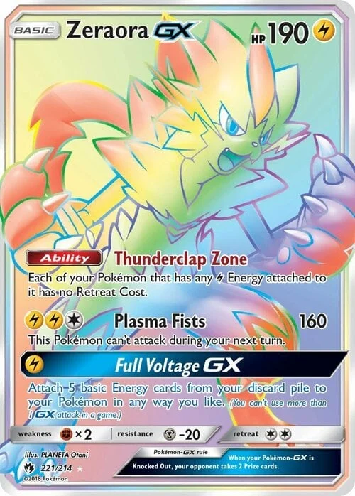 Zeraora GX — Lost Thunder