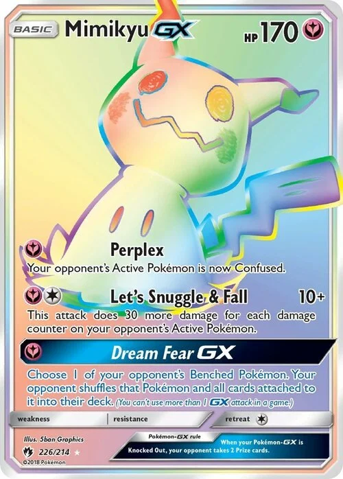 Mimikyu GX — Lost Thunder