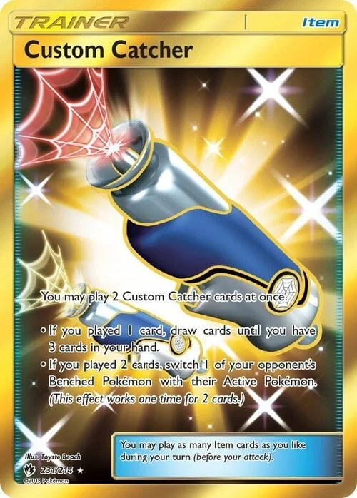 Custom Catcher — Lost Thunder