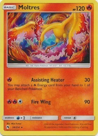 Moltres — Lost Thunder Promos