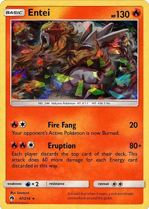 Entei — Theme Deck & Blisters Exclusives