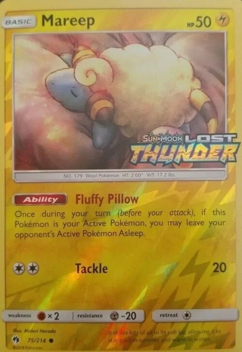Mareep — Lost Thunder Promos
