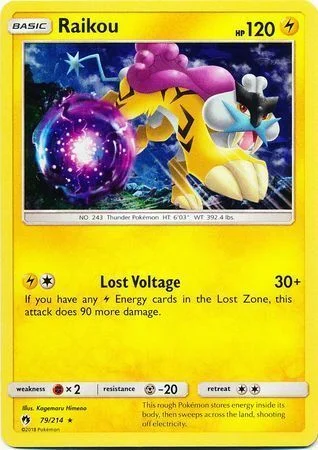 Raikou — Lost Thunder Promos