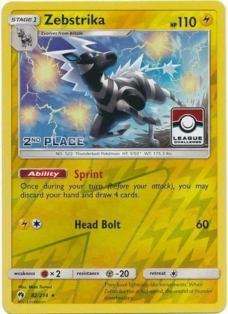 Zebstrika — Lost Thunder Promos