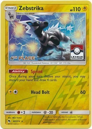 Zebstrika — Lost Thunder Promos