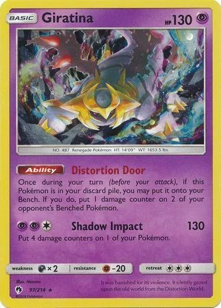 Giratina — Lost Thunder Promos