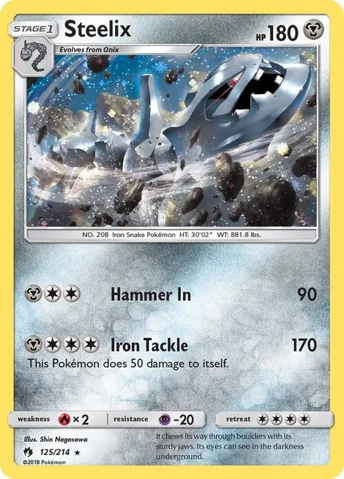 Steelix — Theme Deck & Blisters Exclusives