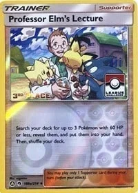 Professor Elm's Lecture — Lost Thunder Promos
