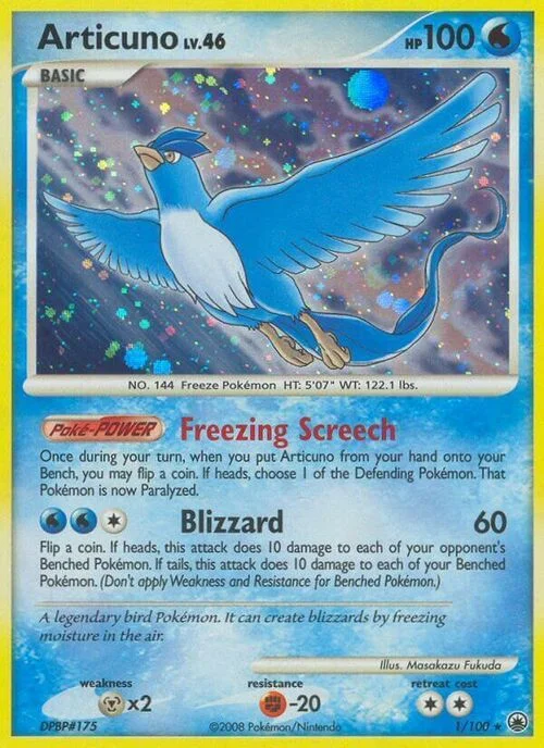 Articuno Lv.46 — Majestic Dawn