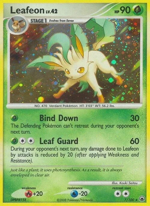 Leafeon Lv.42 — Majestic Dawn
