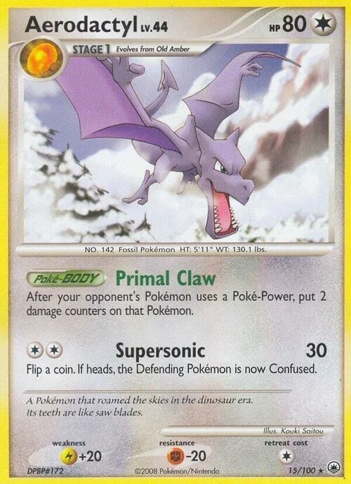 Aerodactyl Lv.44 — Majestic Dawn