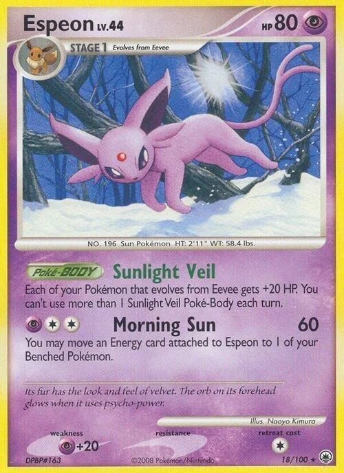 Espeon Lv.44 — Majestic Dawn