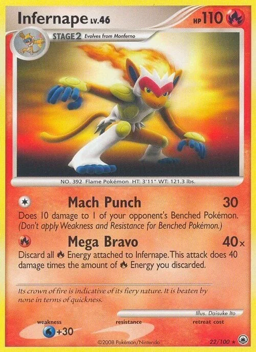Infernape Lv.46 — Majestic Dawn