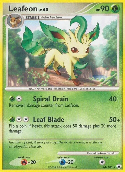 Leafeon Lv.40 — Majestic Dawn