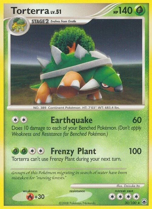 Torterra Lv.51 — Majestic Dawn