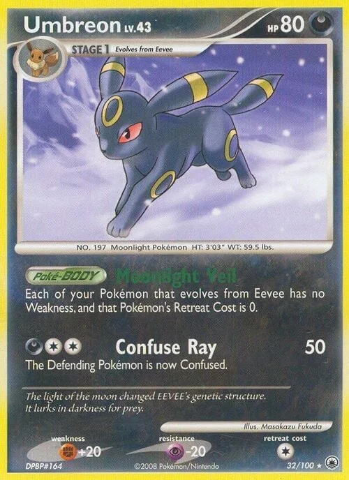 Umbreon Lv.43 — Majestic Dawn