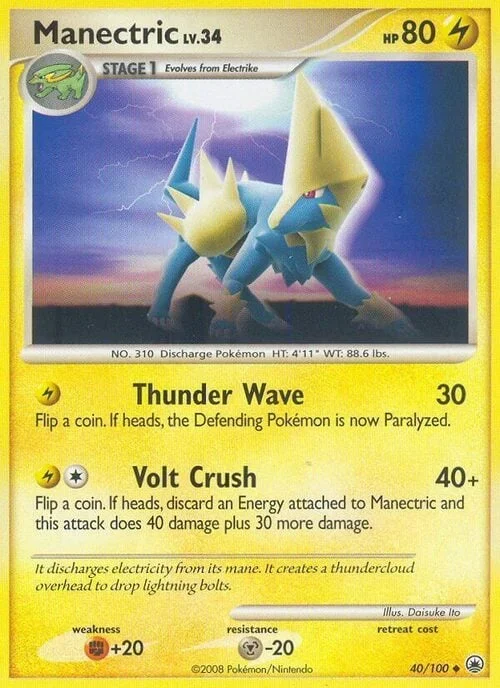 Manectric Lv.34 — Majestic Dawn