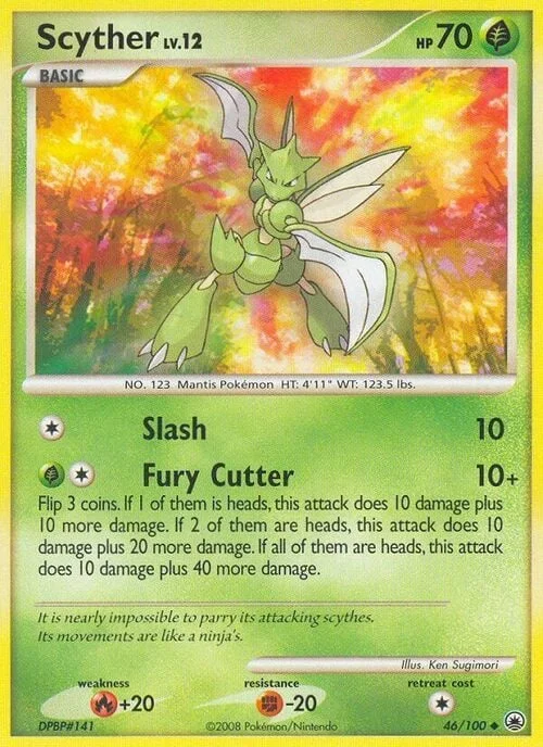 Scyther Lv.12 — Majestic Dawn