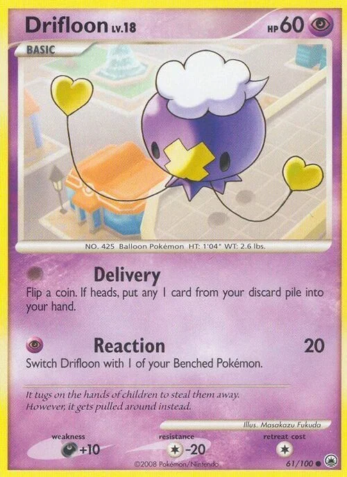 Drifloon Lv.18 — Majestic Dawn