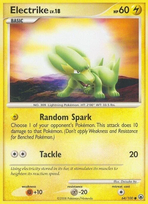 Electrike Lv.18 — Majestic Dawn
