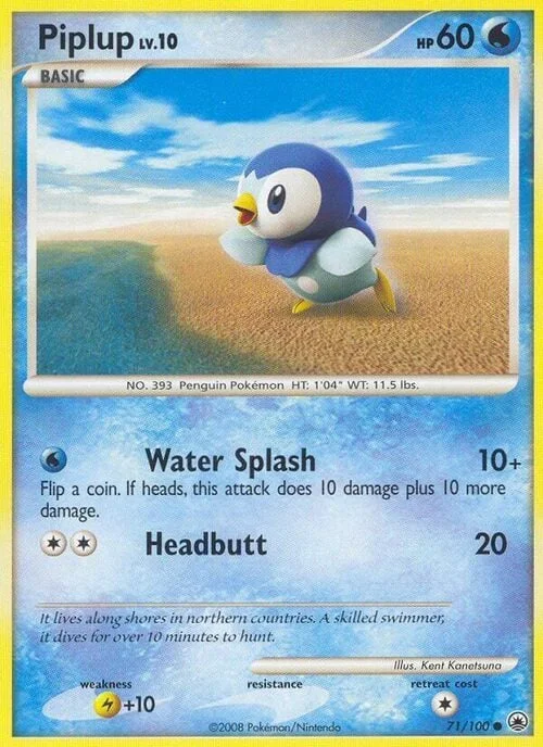 Piplup Lv.10 — Majestic Dawn