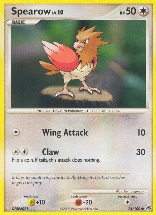 Spearow Lv.10 — Majestic Dawn