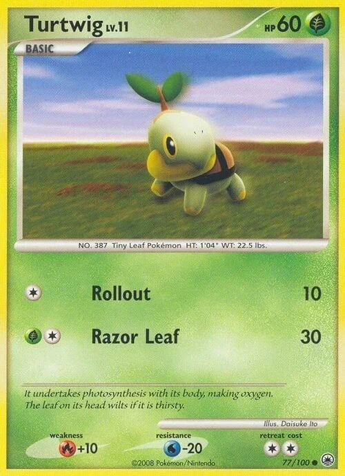 Turtwig Lv.11 — Majestic Dawn