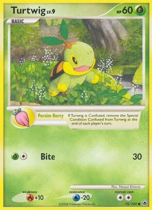 Turtwig Lv.9 — Majestic Dawn