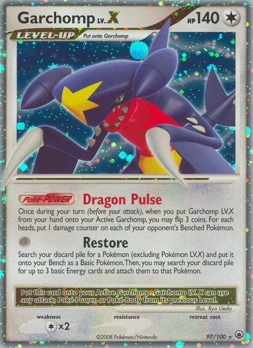 Garchomp LV.X — Majestic Dawn