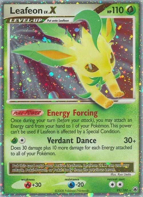 Leafeon LV.X — Majestic Dawn