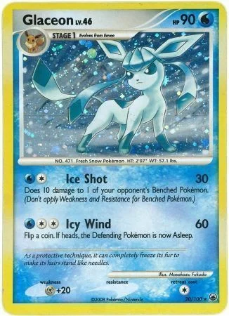 Glaceon Lv.46 — Theme Deck & Blisters Exclusives