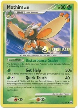 Mothim Lv.41 — Prerelease Promos
