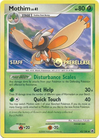 Mothim — Prerelease Promos