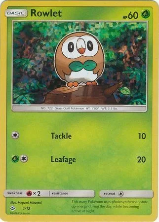 Rowlet — McDonald's Collection 2017