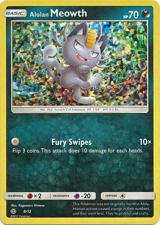 Alolan Meowth — McDonald's Collection 2017
