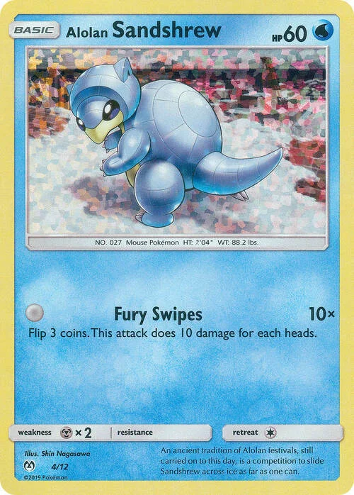 Alolan Sandshrew — McDonald's Collection 2019