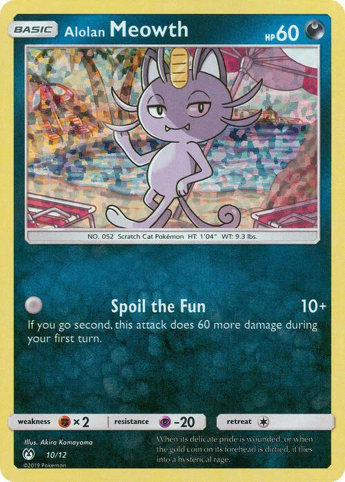Alolan Meowth — McDonald's Collection 2019