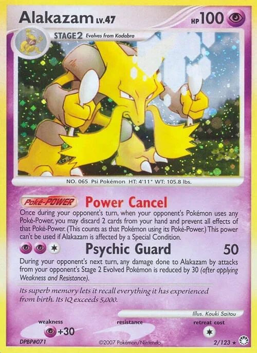 Alakazam Lv.47 — Mysterious Treasures